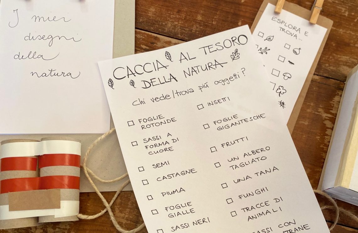 ltazhyi Set di 30 carte da caccia al tesoro da campeggio, gioco di
