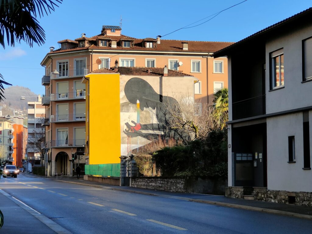 Lugano arte  sui muri