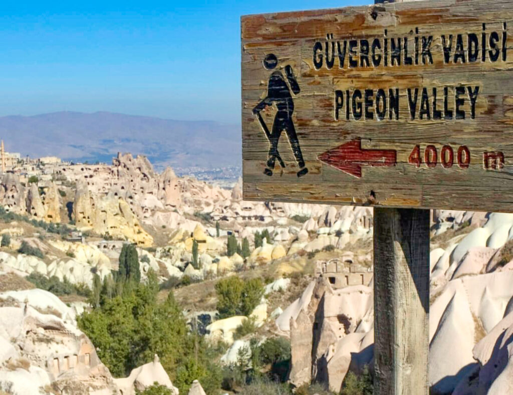 valle dei piccioni, cose da fare in cappadocia