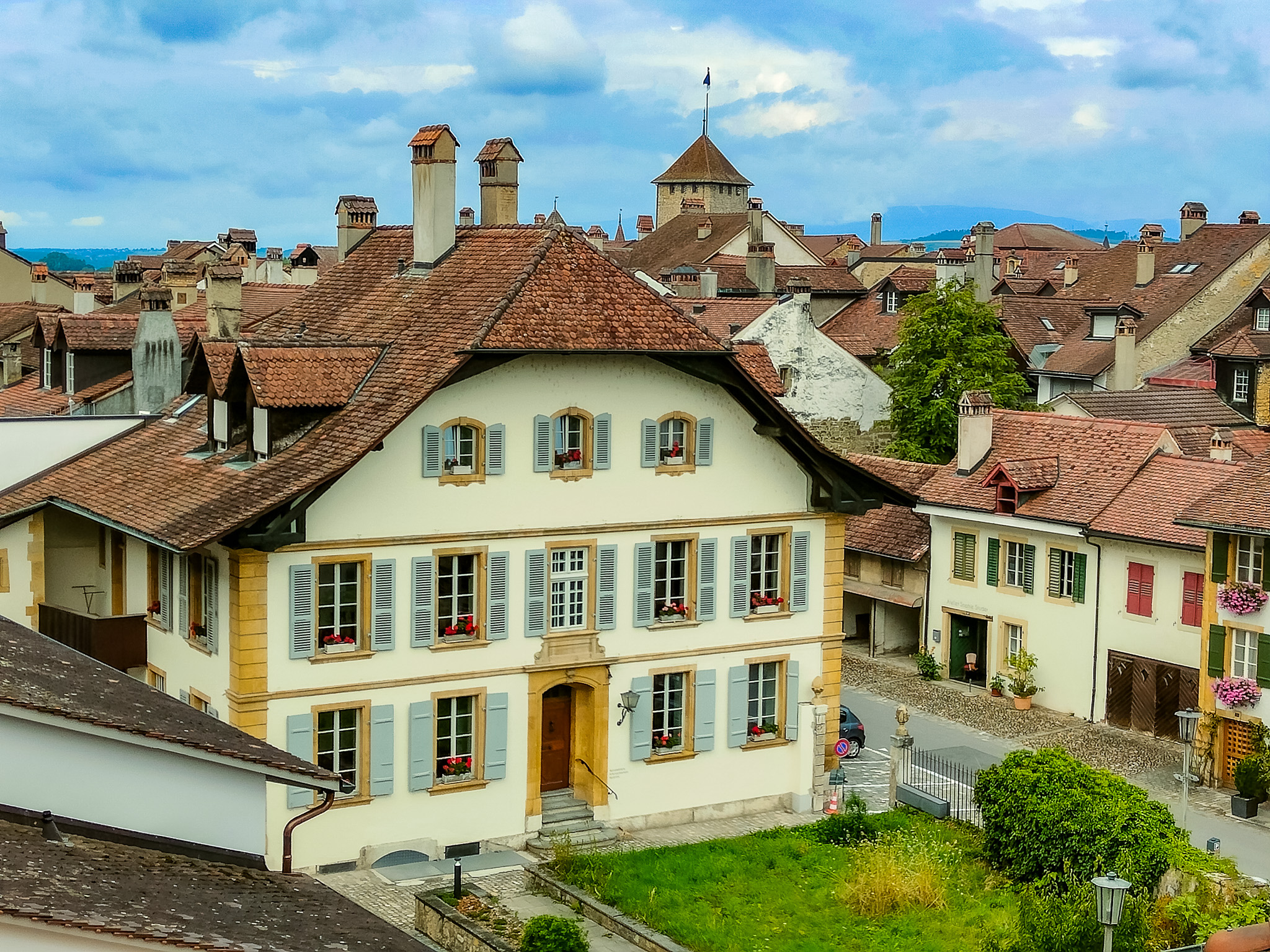 murten cittadina medievale svizzera