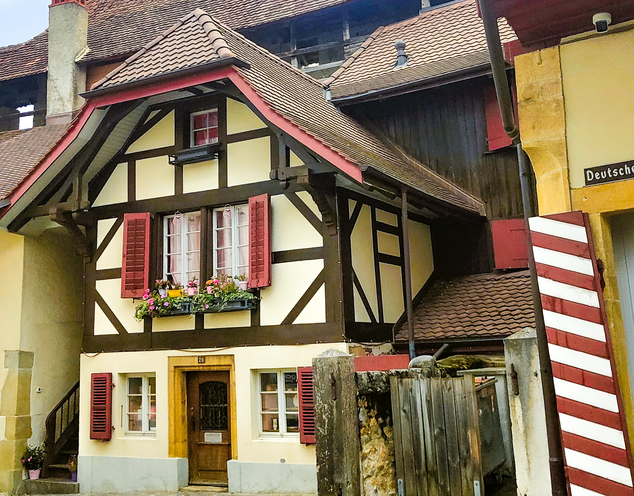 murten cittadina medievale svizzera