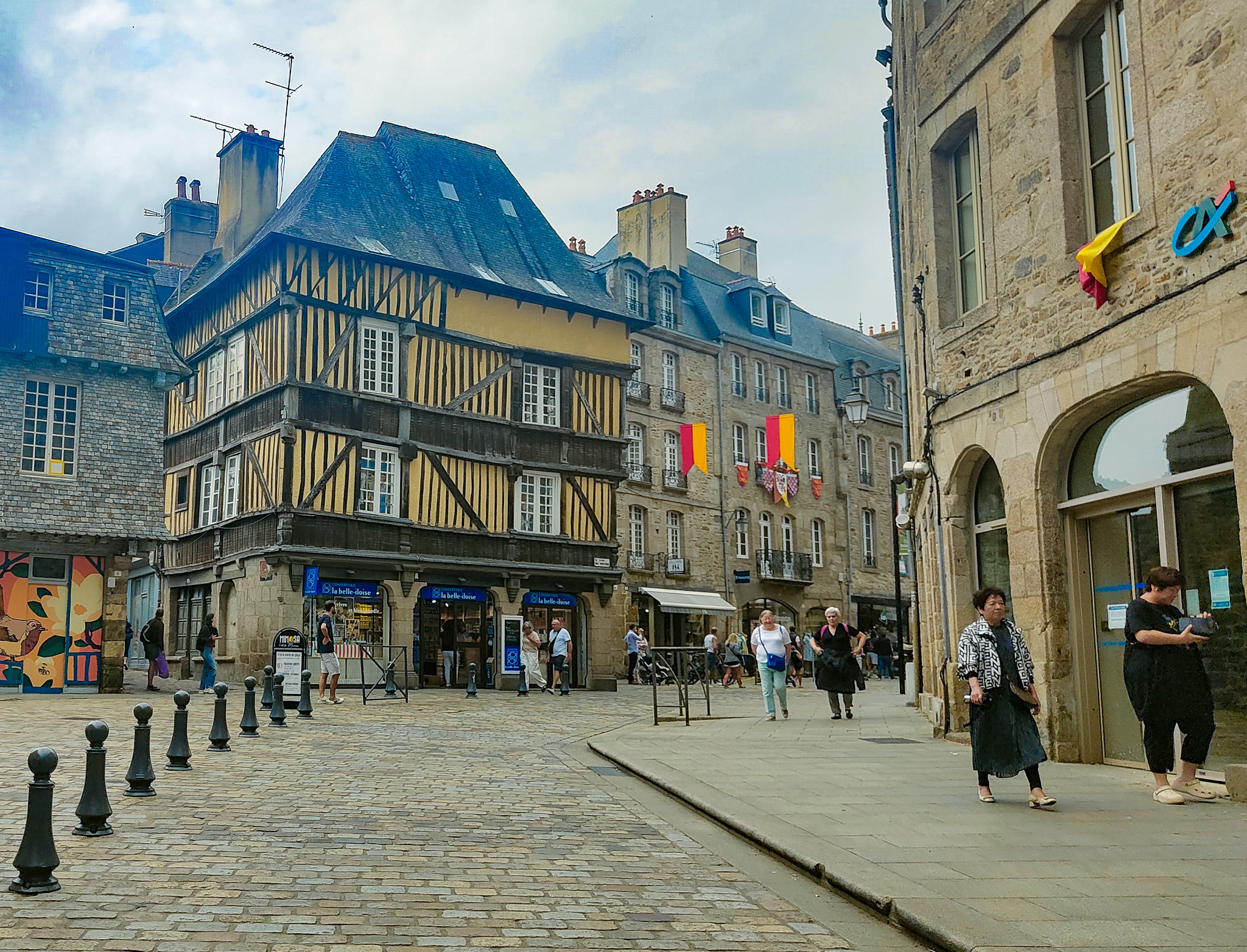 dinan cosa vedere, centro storico