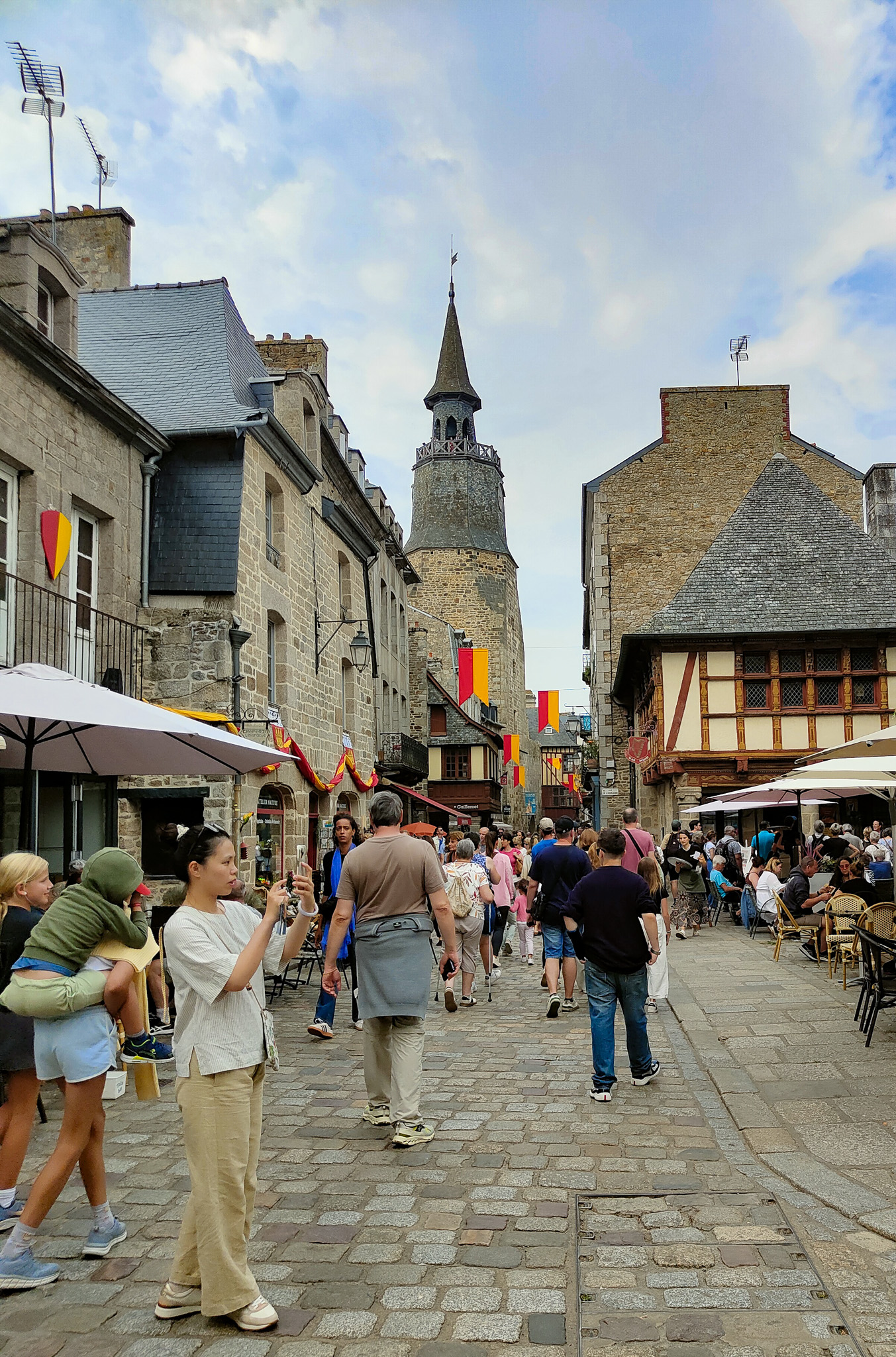 dinan cosa vedere, centro storico