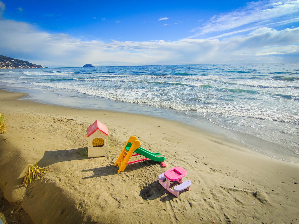 alassio spiaggia, guida