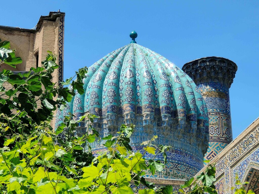 samarcanda registan cupola azzurra