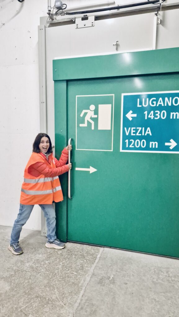 al sicuro in galleria