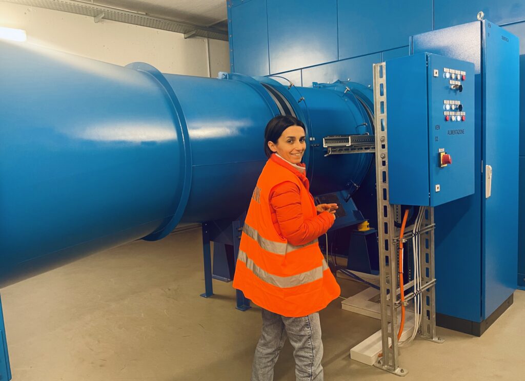 la ventilazione della galleria Vedeggio-Cassarate